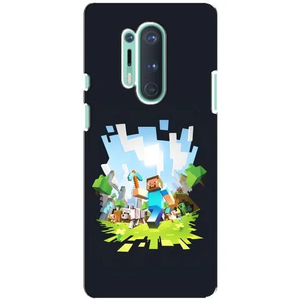 Чохол з принтом «персонажі Minecraft» для OnePlus 8 Pro Чохол з принтом «персонажі Minecraft» для OnePlus 8 Pro