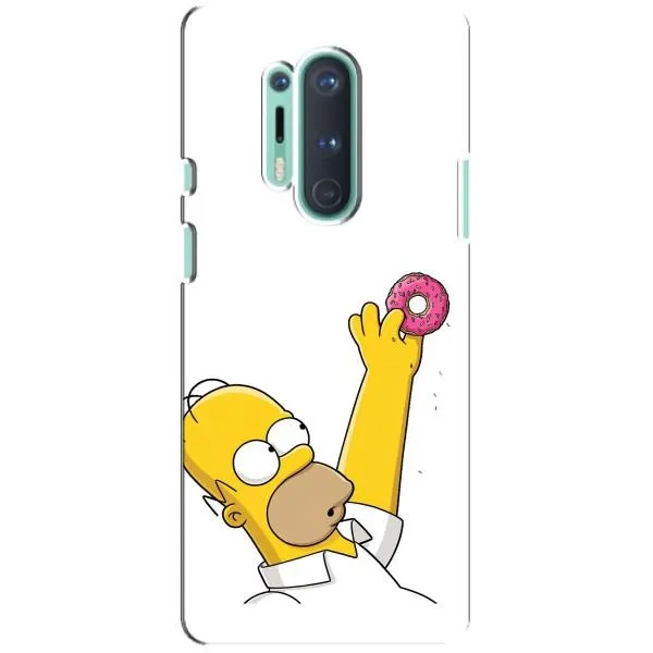 Чехол с принтом «Гомер с пончиком» для OnePlus 8 Pro