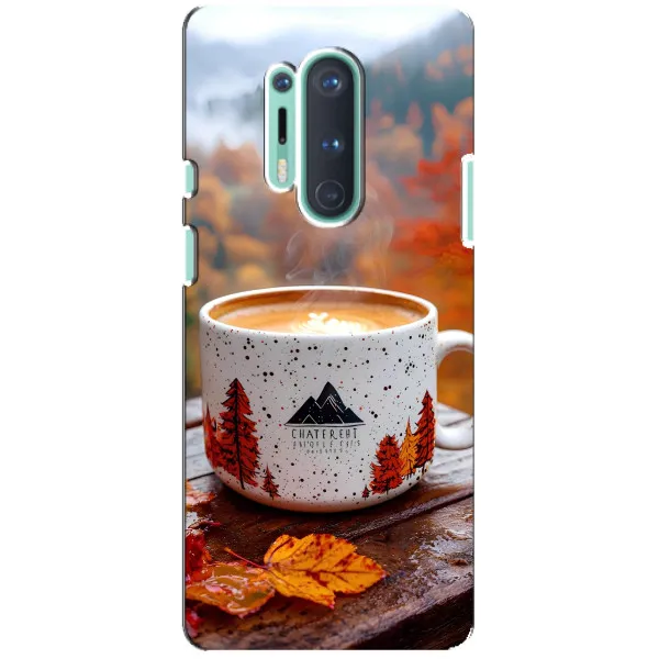 Чехол с принтом «Кофе на природе» для OnePlus 8 Pro