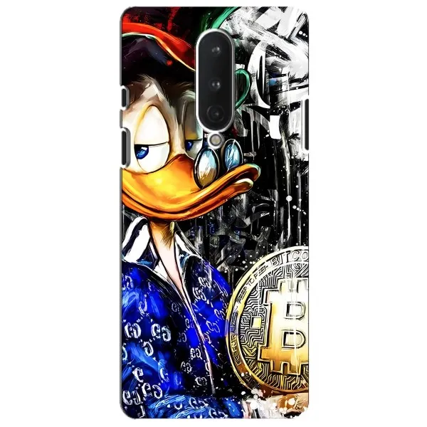 Чехол с принтом «Биткойн Скрудж» для OnePlus 8