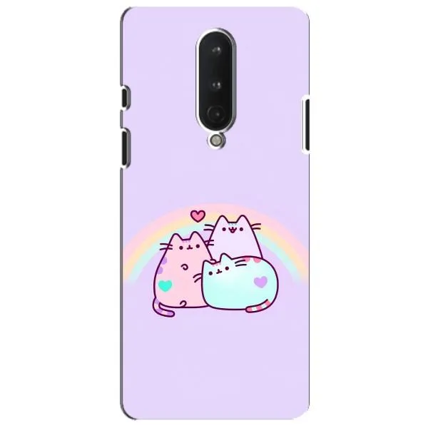 Чехол с принтом «Радужные котики» для OnePlus 8