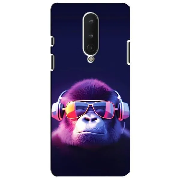 Чехол с принтом «Стильная обезьяна» для OnePlus 8