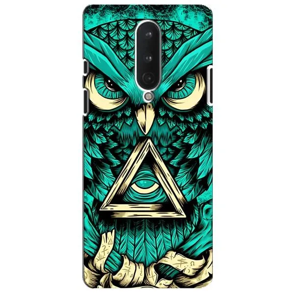 Чехол с принтом «Сова с глазом» для OnePlus 8 Чехол с принтом «Сова с глазом» для OnePlus 8