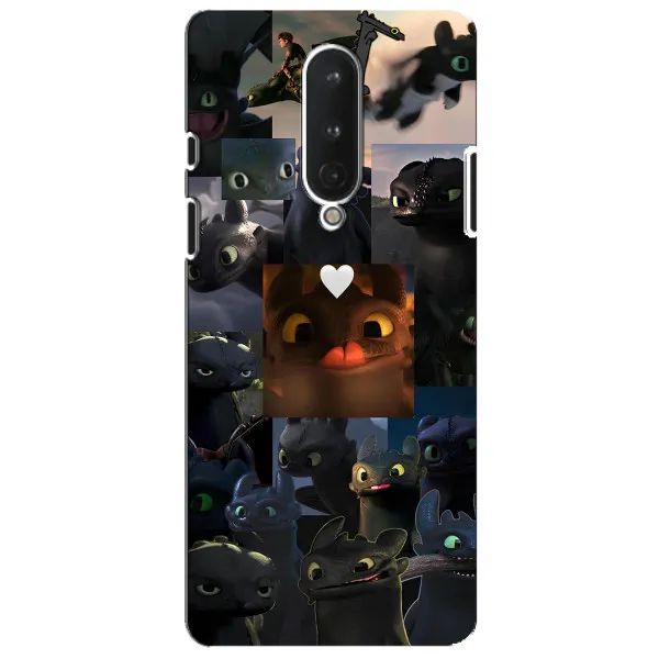 Чехол с принтом «Дракон коллаж» для OnePlus 8