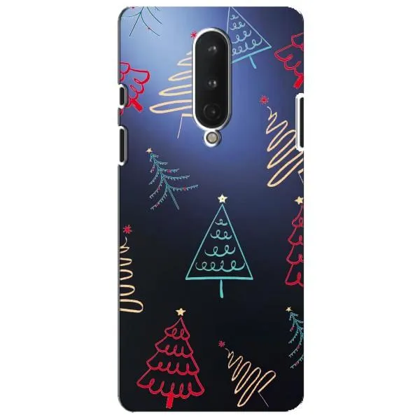 Чехол с принтом «Рождественские елки» для OnePlus 8