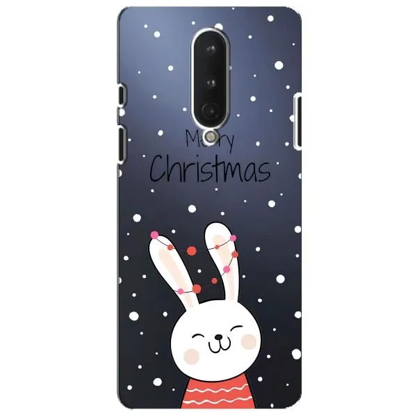 Чехол с принтом «Рождественский заяц» для OnePlus 8