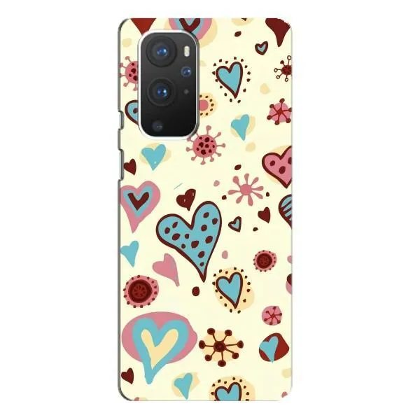 Чехол с принтом «Сердечки» для OnePlus 9 Pro