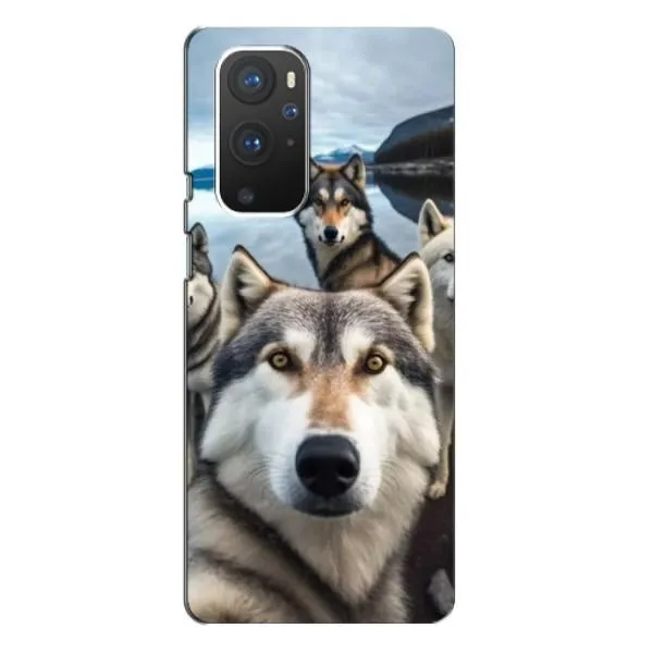Чехол с принтом «Селфи ХАски» для OnePlus 9 Pro