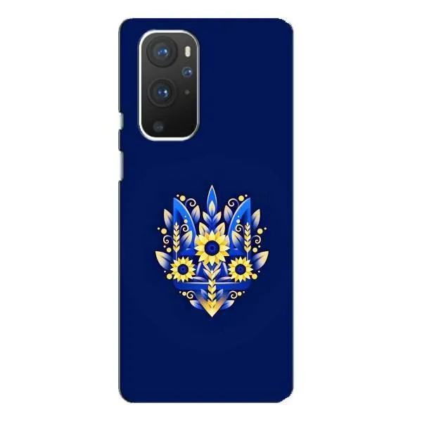 Чехол с принтом «Цветочный Герб» для OnePlus 9 Pro