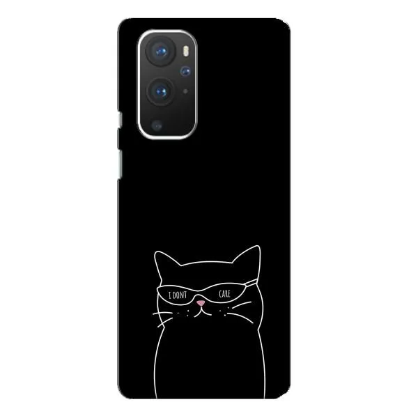 Чехол с принтом «Равнодушный кот» для OnePlus 9 Pro