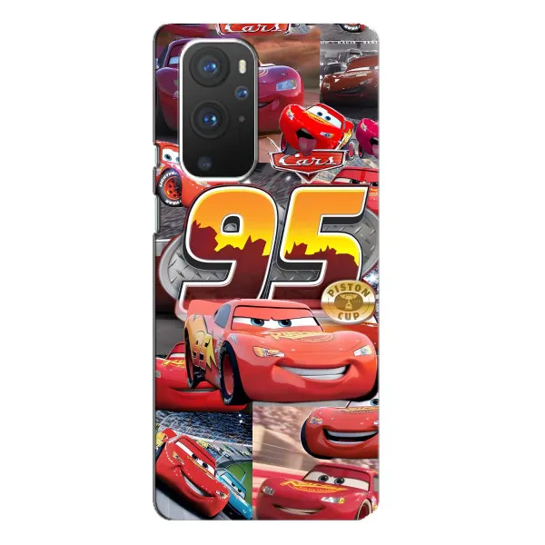 Чехол с принтом «Коллаж Молния Маквин» для OnePlus 9 Pro