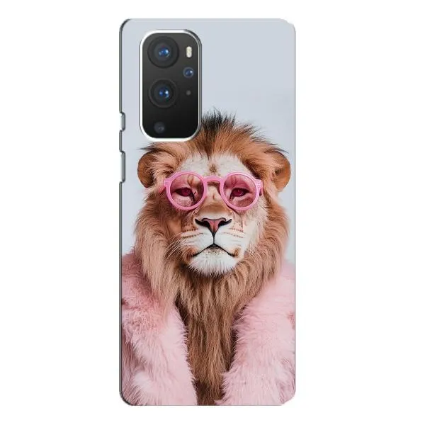 Чехол с принтом «Лев в очках» для OnePlus 9 Pro
