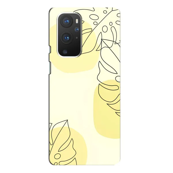 Чехол с принтом «Желтая монстера арт» для OnePlus 9 Pro