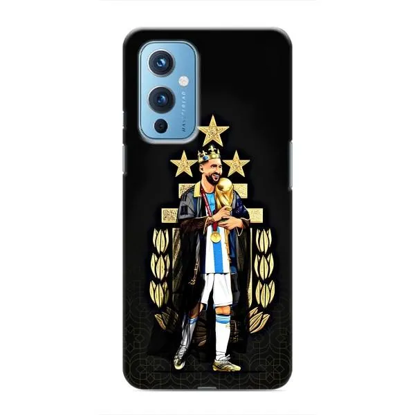 Чехол с принтом «Месси Король» для OnePlus 9 Чехол с принтом «Месси Король» для OnePlus 9