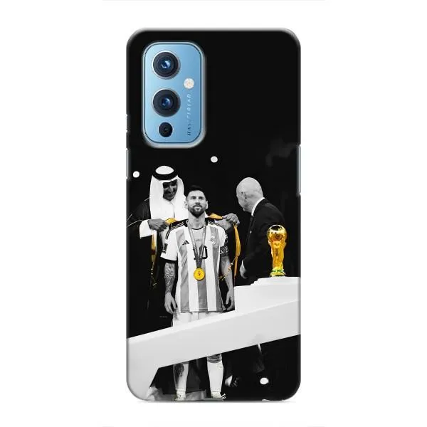 Чехол с принтом «Месси в накидке» для OnePlus 9 Чехол с принтом «Месси в накидке» для OnePlus 9