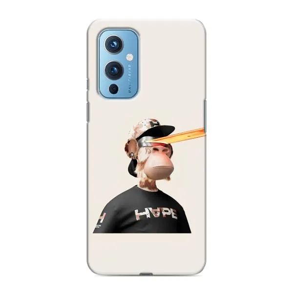 Чохол з принтом «мавпа NFT в окулярах» для OnePlus 9 Чохол з принтом «мавпа NFT в окулярах» для OnePlus 9