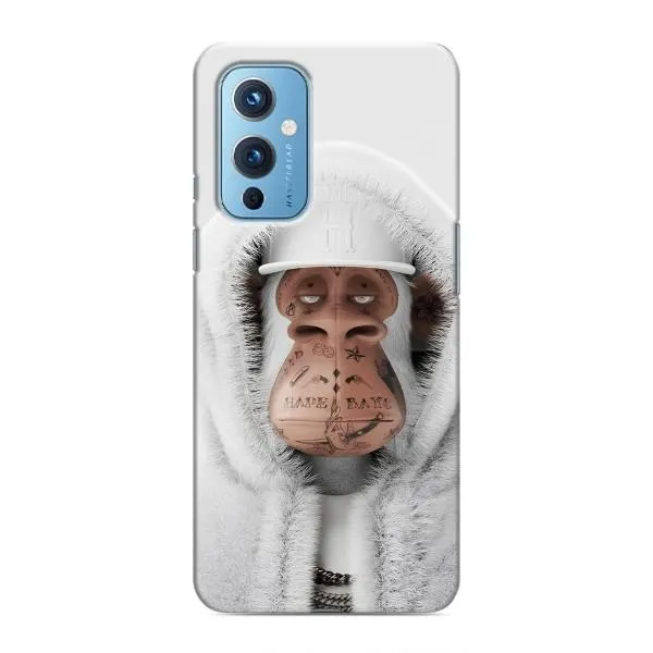 Чохол з принтом «мавпа NFT в тату» для OnePlus 9 Чохол з принтом «мавпа NFT в тату» для OnePlus 9