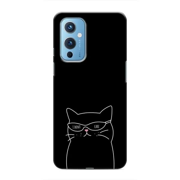 Чехол с принтом «Равнодушный кот» для OnePlus 9