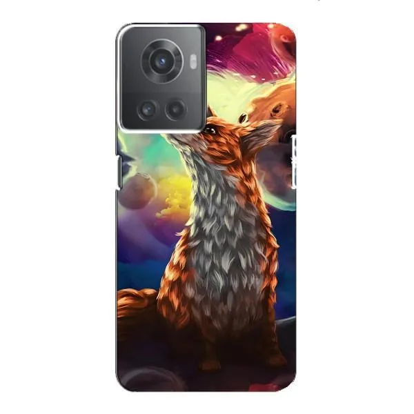 Чехол с принтом «Лисица в космосе» для OnePlus ACE (10R) Чехол с принтом «Лисица в космосе» для OnePlus ACE (10R)