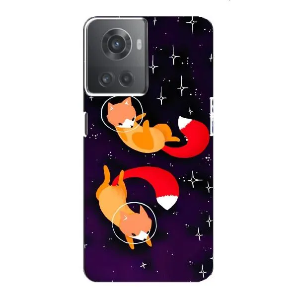 Чехол с принтом «Лисички космонавты» для OnePlus ACE (10R) Чехол с принтом «Лисички космонавты» для OnePlus ACE (10R)