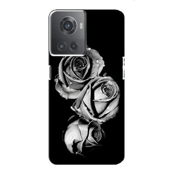 Чохол з принтом «Чорна троянда» для OnePlus ACE (10R) Чохол з принтом «Чорна троянда» для OnePlus ACE (10R)