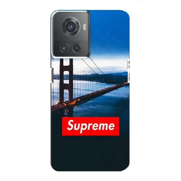 Чехол с принтом «Стиль Supreme» для OnePlus ACE (10R)