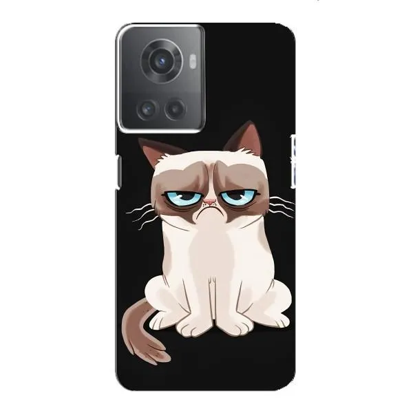 Чехол с принтом «Грустный кот» для OnePlus ACE (10R) Чехол с принтом «Грустный кот» для OnePlus ACE (10R)