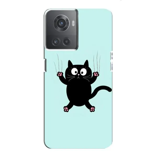 Чехол с принтом «Падающий кот» для OnePlus ACE (10R) Чехол с принтом «Падающий кот» для OnePlus ACE (10R)