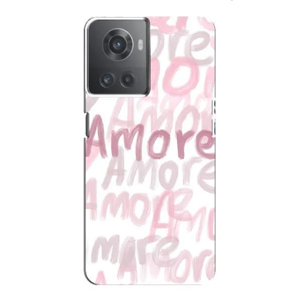 Чехол с принтом «Аморе любовь» для OnePlus ACE (10R)