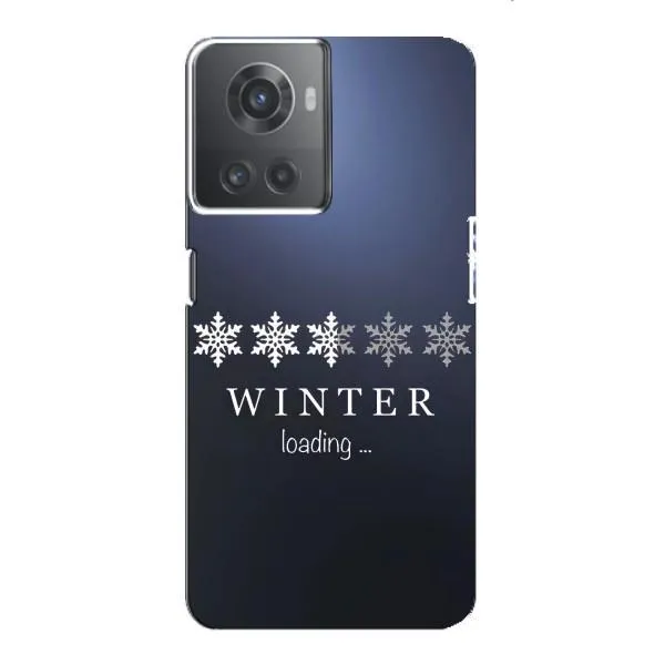 Чехол с принтом «Winter loading» для OnePlus ACE (10R)