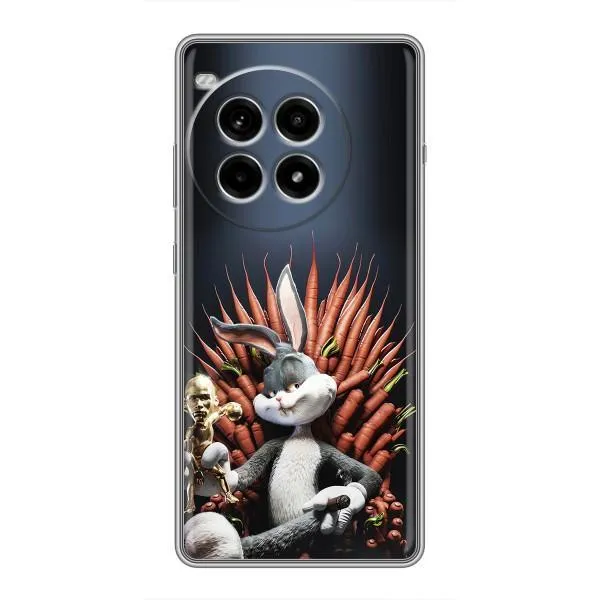 Чехол с принтом «Король Кролик» для OnePlus Ace 3 Pro