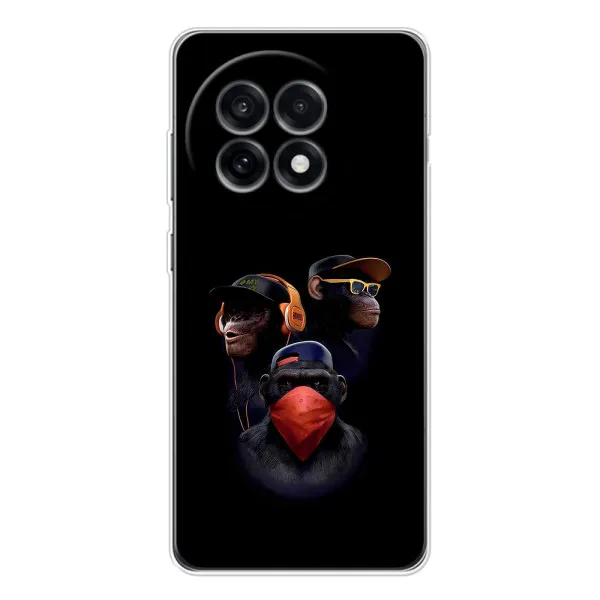 Чехол с принтом «Три обезьяны» для OnePlus Ace 5 Чехол с принтом «Три обезьяны» для OnePlus Ace 5