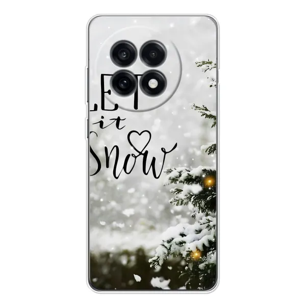 Чехол с принтом «Let it snow» для OnePlus Ace 5