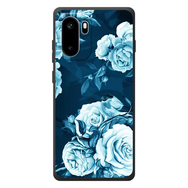 Чехол с принтом «Голубые Бутоны» для OnePlus Ace 6