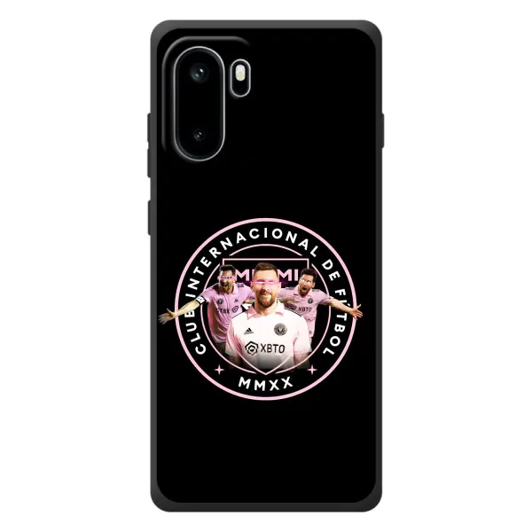 Чехол с принтом «Месси в лого» для OnePlus Ace 6 Чехол с принтом «Месси в лого» для OnePlus Ace 6