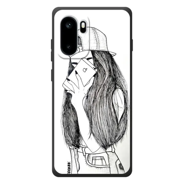 Чохол з принтом «Фото дівчини» для OnePlus Ace 6 Чохол з принтом «Фото дівчини» для OnePlus Ace 6