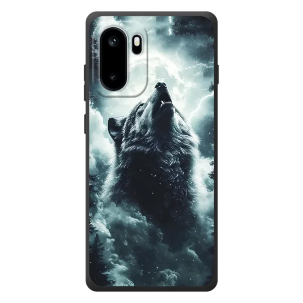 Чехол с принтом «Волк в облаках» для OnePlus Ace 6