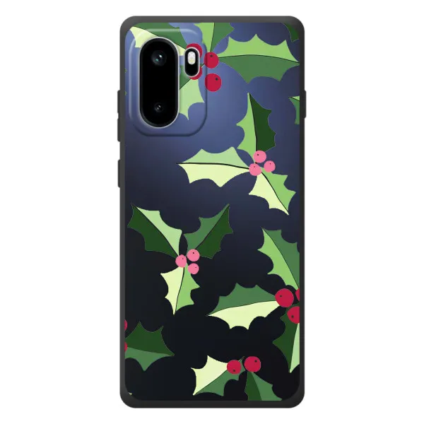 Чехол с принтом «Рождественский фон» для OnePlus Ace 6