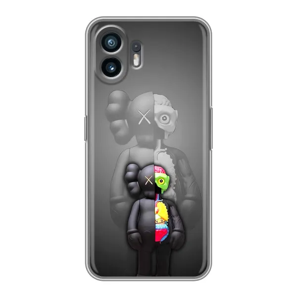Чехол с принтом «Тело Bearbrick» для OnePlus Ace 6T