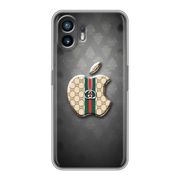 Чехол с принтом «Apple gucci» для OnePlus Ace 6T