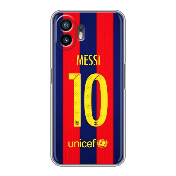 Чохол з принтом «Messi Barca 10» для OnePlus Ace 6T