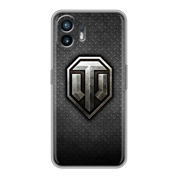 Чехол с принтом «Лого Tanks» для OnePlus Ace 6T