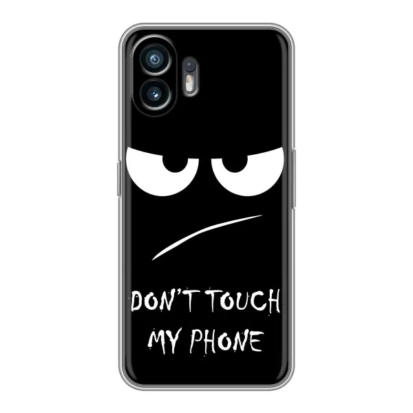 Чехол с принтом «Dont Touch» для OnePlus Ace 6T