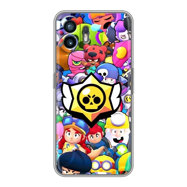 Чехол с принтом «Лого Brawl Stars» для OnePlus Ace 6T Чехол с принтом «Лого Brawl Stars» для OnePlus Ace 6T