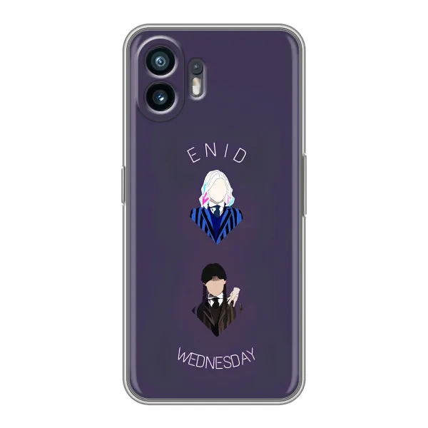 Чохол з принтом «Венздей і подруга» для OnePlus Ace 6T