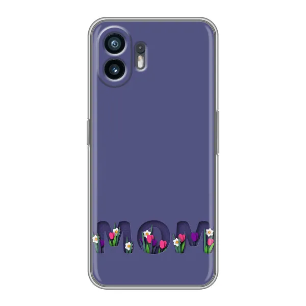 Чохол з принтом «Мама в квітах» для OnePlus Ace 6T