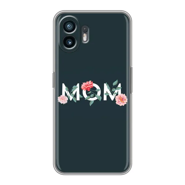 Чохол з принтом «Mom дизайн» для OnePlus Ace 6T