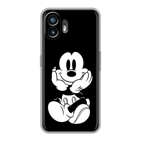 Чохол з принтом «Маус на чорному» для OnePlus Ace 6T