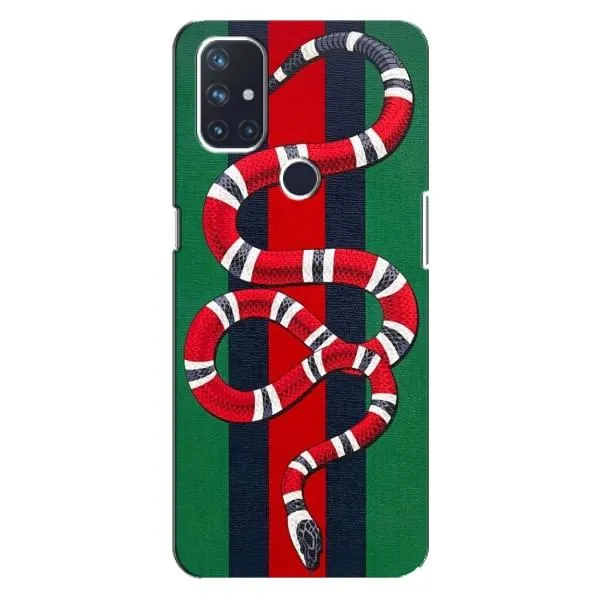 Чохол з принтом «Gucci змія» для OnePlus Nord 10 5G