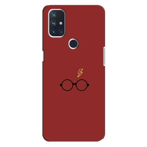 Чехол с принтом «шрам и очки» для OnePlus Nord 10 5G
